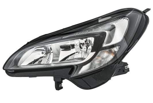 HELLA 1LF 011 830-071 LED/Halogen/FF Headlight for Opel Corsa E (X15) for left-hand traffic - left