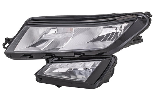 HELLA 1LF 012 669-111 Halogen Headlight for Skoda Kodiaq (NS7, NV7) for left-hand traffic - left