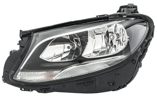 HELLA 1LG 012 076-071 Halogen Headlight for Mercedes-Benz E-Class (W213) for left-hand traffic - left