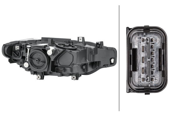 HELLA 1LG 012 101-931 Halogen/FF Headlight for BMW 3 Touring (F31) for left-hand traffic - left