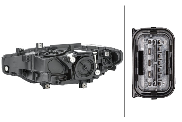 HELLA 1LG 012 101-941 Halogen/FF Headlight for BMW 3 Touring (F31) for left-hand traffic- right