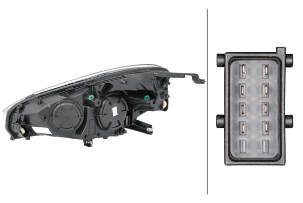 HELLA 1LH 354 811-041 Bulb Headlight for Opel Adam (M13) for left-hand traffic- right