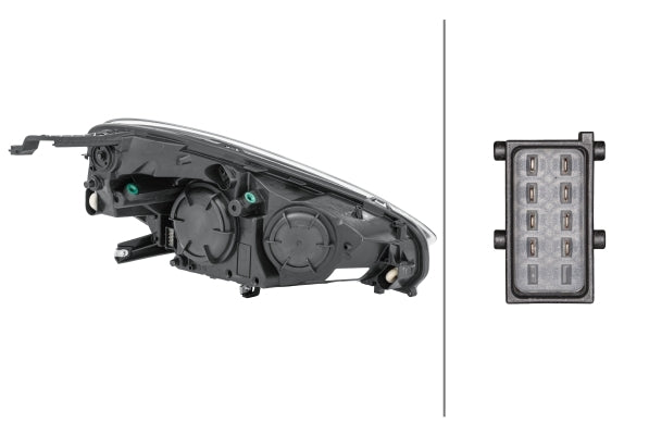 HELLA 1LH 354 811-071 Bulb Headlight for Opel Adam (M13) for left-hand traffic - left