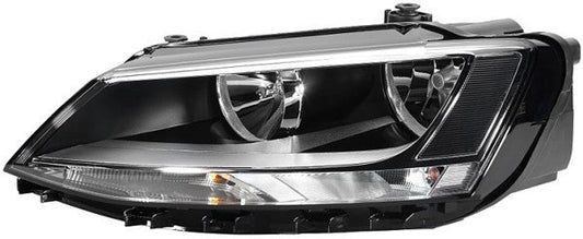 HELLA 1LL 010 395-031 Halogen Headlight for VW Jetta IV (162, 163, AV3, AV2) for left-hand traffic - left