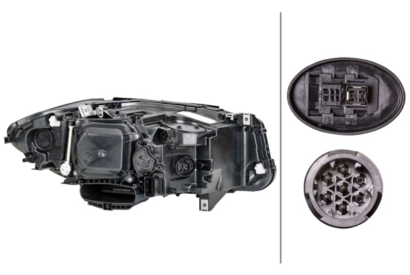 HELLA 1LL 011 087-731 Bi-Xenon/LED Headlight for BMW 5 (F10) for left-hand traffic - left