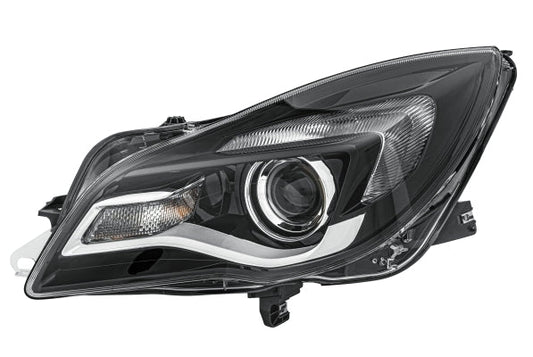 HELLA 1LL 011 165-731 Halogen/DE Headlight for Opel Insignia A Sports Tourer (G09) for left-hand traffic - left
