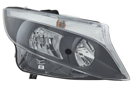 HELLA 1LL 011 284-901 Halogen/FF Headlight for Mercedes-Benz V-Class (W447) Black for left-hand traffic- right