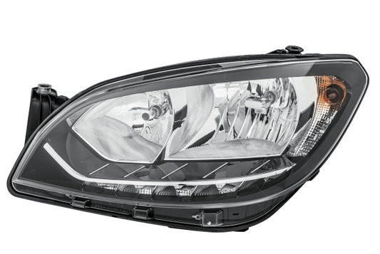 HELLA 1LL 012 643-031 Halogen Headlight for Skoda Citigo for left-hand traffic - left