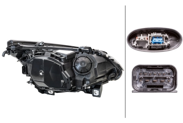 HELLA 1LL 164 909-001 Bi-Xenon Headlight for BMW 5 (E60) for left-hand traffic - left