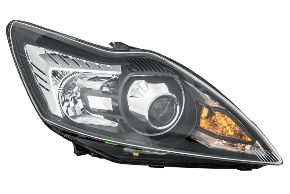 HELLA 1LL 354 807-081 Bi-Xenon Headlight for Ford Focus II (DA_, HCP, DP) Black for left-hand traffic- right
