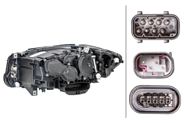 HELLA 1LX 011 072-941 LED Headlight for BMW 5 (F10) for left-hand traffic- right