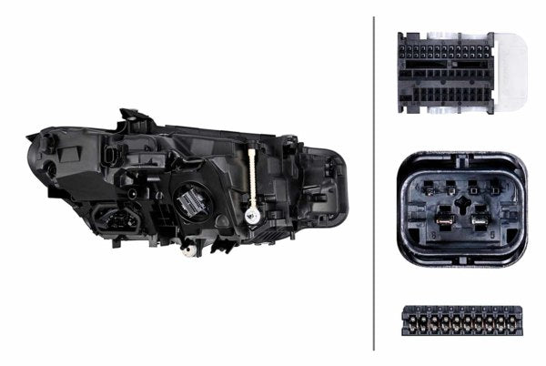 HELLA 1LX 016 809-731 Matrix Headlight for BMW 3 (G20, G80, G28) Black for left-hand traffic - left