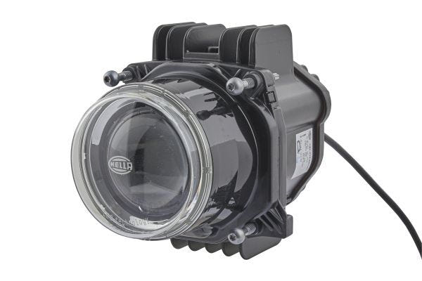 Projecteur Principal HELLA 90mm L4060 LED - 12/24V, Montage Encastré/Raccord Fileté - Pour Camions, Bus, Tracteurs, Camping-cars - 1