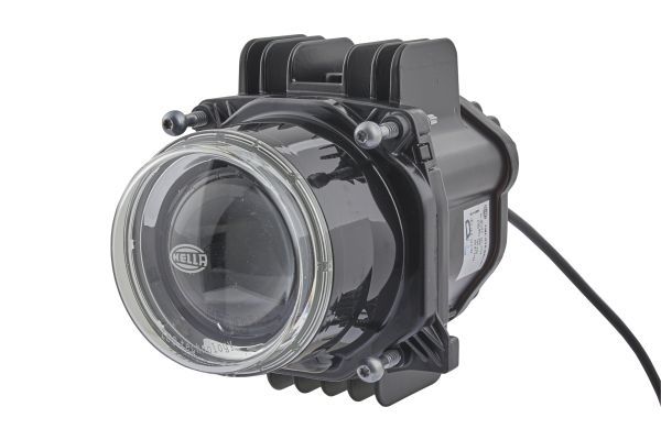 Projecteur Principal HELLA 90mm L4060 LED - 12/24V, Montage Encastré/Raccord Fileté - Pour Camions, Bus, Tracteurs, Camping-cars