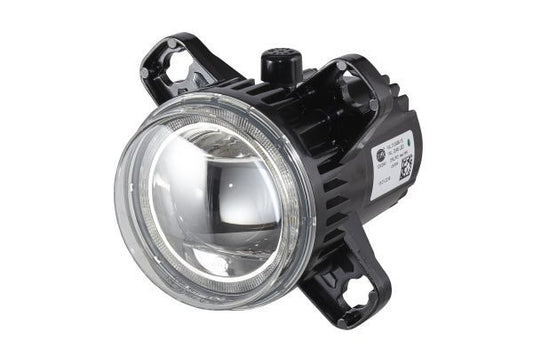 HELLA 1ML 012 488-131 LED/DE Insert Headlight 90mm performance L4060 12/24V round Crystal clear DEUTSCH plug both sides