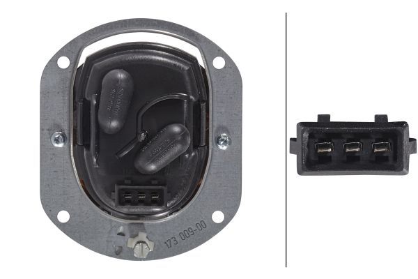 HELLA 1N0 010 294-001 Halogen/FF-Front Fog Light 90mm Essential 12V round Clear diffusing lens transparent- right/left