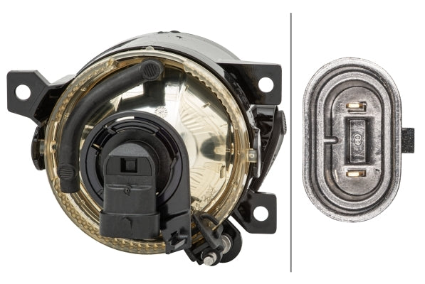 HELLA 1N0 271 295-411 FF-Front Fog Light for VW Golf V (1K1)/SAE - left