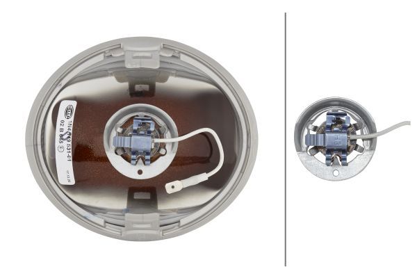 HELLA 1N4 149 531-011 FF/Halogen Insert, front fog light 12V oval White - left /right