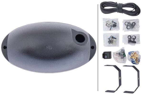 HELLA 1NA 008 283-801 FF/Halogen-Front Fog Light Set FF 50 12V oval Crystal clear - left /right Kit Quantity: 2