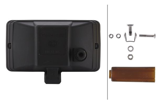 HELLA 1NB 005 860-331 Halogen-Front Fog Light Comet 450 12V rectangular Clear diffusing lens White- right/left