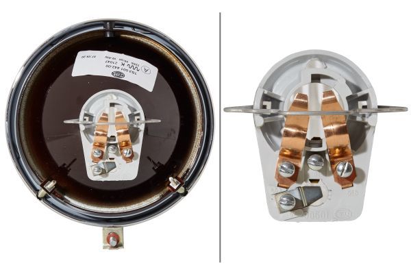 HELLA 1S3 001 442-001 Symmetric Insert Headlight 12V round Crystal clear Round Plug- right/left