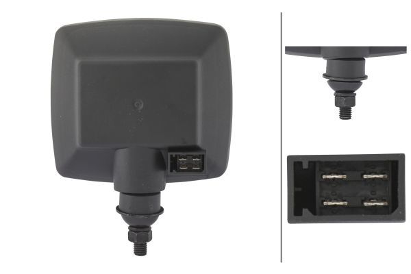 HELLA 1SA 996 120-871 Headlight 24V AMP 4-pin connector - left /right