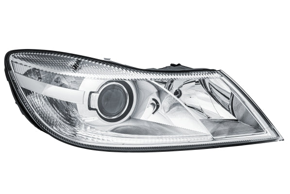 HELLA 1ZL 247 052-321 Xenon Headlight for Skoda Octavia II (1Z3) for right-hand traffic- right