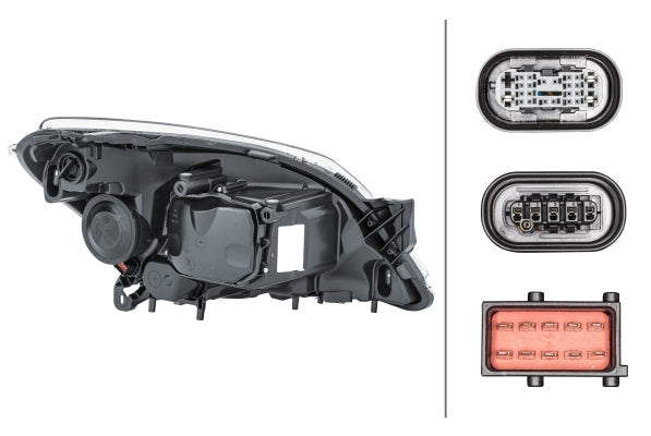 HELLA 1ZS 008 710-311 Bi-Xenon/Halogen Headlight for Opel Astra H (A04) for right-hand traffic - left