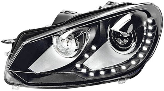 HELLA 1ZS 009 902-641 Bi-Xenon/LED/DE Headlight for VW Golf VI (5K1) for left-hand traffic- right