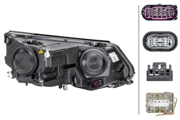 HELLA 1ZS 010 748-311 Bi-Xenon Headlight for VW Tiguan (5N_) for right-hand traffic - left