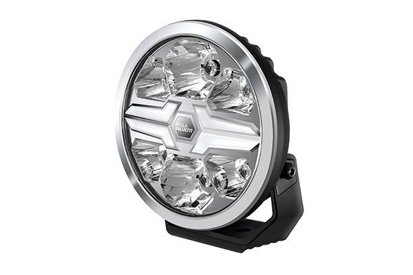 Hella Blade 9" LED Spotlight, Chrome Housing - Selectable Position Light Colour: Amber or White