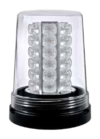 Hella VF700 Clear Lens Amber LED Beacon