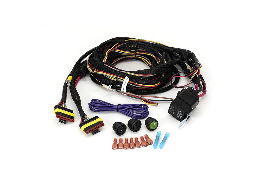 LAZER LAMPS Two-Lamp Wiring Kit (6-Pin, Superseal, 12V)