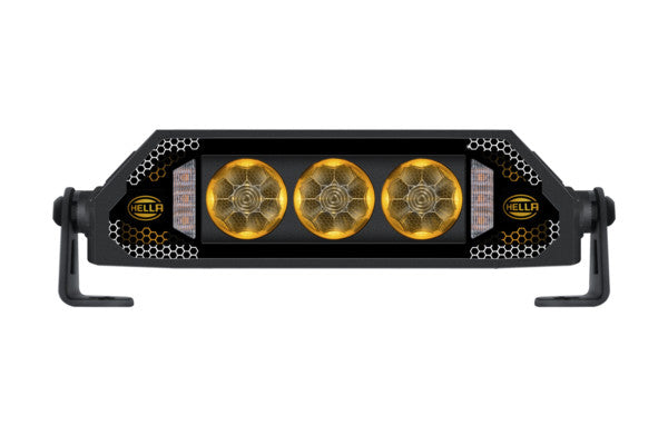 Hella DynaRay Slim LED Lightbar 9.6" with Strobe & Position Light