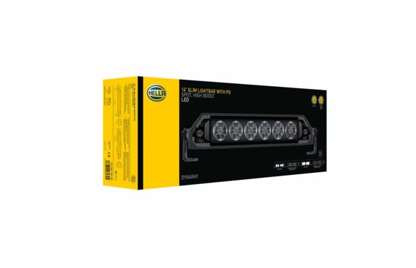 Hella DynaRay Slim LED Lightbar 14" with Position Light