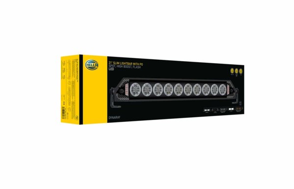 Hella DynaRay Slim LED Lightbar 21" with Strobe & Position Light