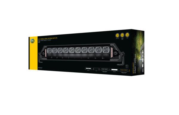 Hella DynaRay Double Row LED Lightbar 21.5" with Strobe & Position Light