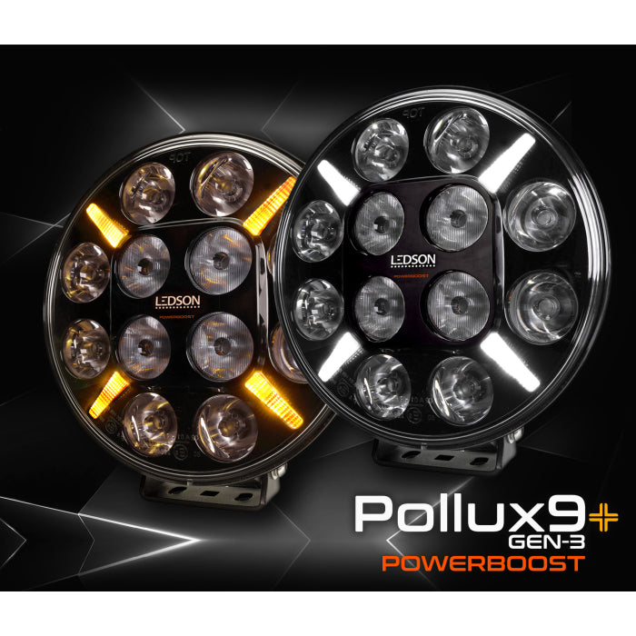 NEW! Ledson Pollux9+ Gen3 Spotlight with White & Amber Position Light