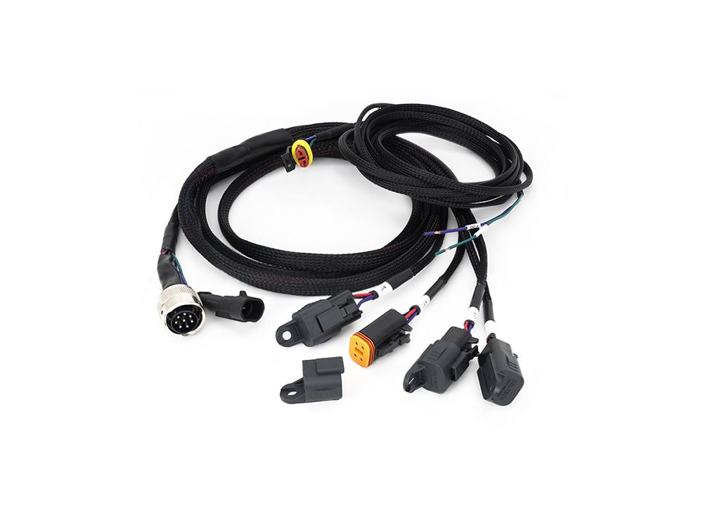 LAZER LAMPS Four-Lamp Harness Kit with ITT Connector (4-Pin, Deutsch DT, 12V)