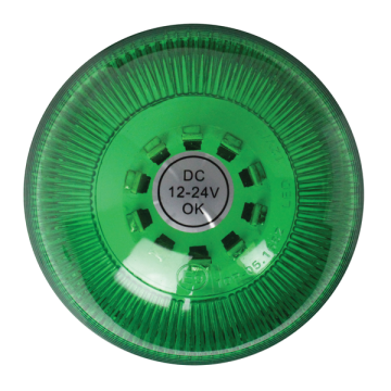 Green LED Beacon 12-24v - Magnetic Fixing