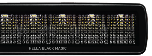 Hella Black Magic Edgeless Lightbar 6.2" Long Range