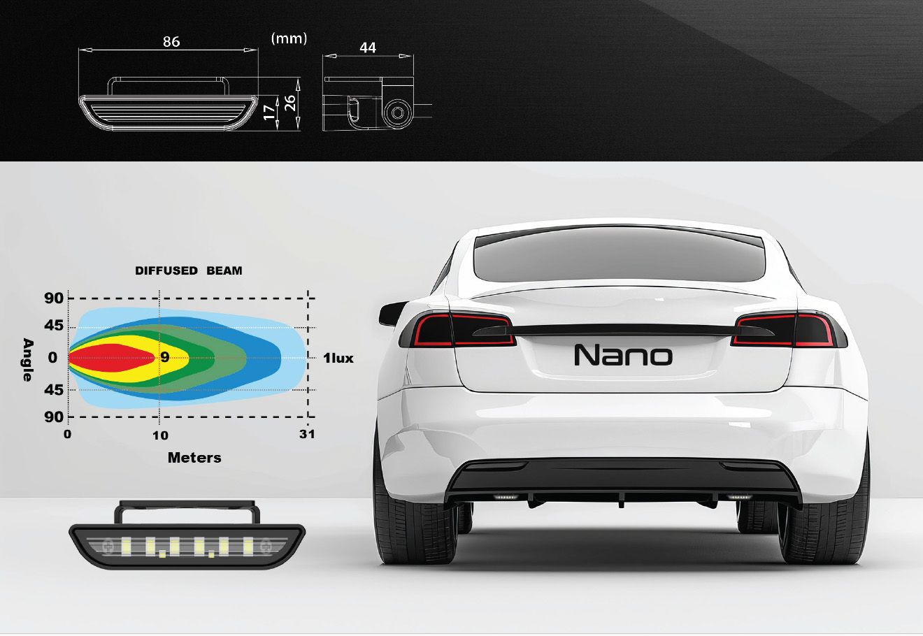 Ledson Nano Reverse Light 30W