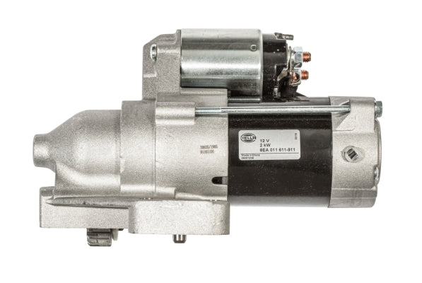 Démarreur HELLA 12V 2kW - Pièce De Rechange Compatible Pour Hyundai, Mitsubishi, Proton Et Autres Modèles