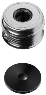 HELLA 9XU 358 038-121 Alternator Freewheel Clutch Thread Size: M16x1,5 Number of grooves: 6 with cap