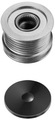 HELLA 9XU 358 038-171 Alternator Freewheel Clutch Thread Size: M16x1,5 Number of grooves: 6 with cap