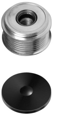 HELLA 9XU 358 038-261 Alternator Freewheel Clutch Thread Size: M14x1,5 Number of grooves: 6 with cap