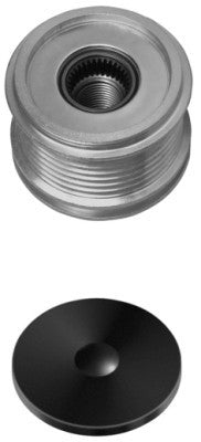 HELLA 9XU 358 038-441 Alternator Freewheel Clutch Thread Size: M16x1,5 Number of grooves: 7 with cap