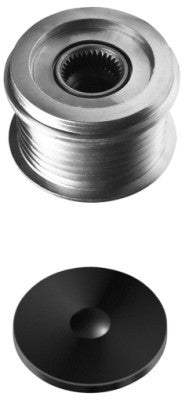 HELLA 9XU 358 038-551 Alternator Freewheel Clutch Thread Size: M14x1,5 Number of grooves: 7 with cap