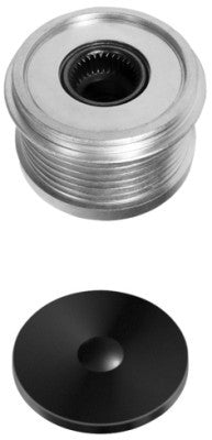 HELLA 9XU 358 038-631 Alternator Freewheel Clutch Thread Size: M14x1,5 Number of grooves: 6 with cap