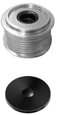 HELLA 9XU 358 038-661 Alternator Freewheel Clutch Thread Size: M17x1,5 Number of grooves: 8 with cap